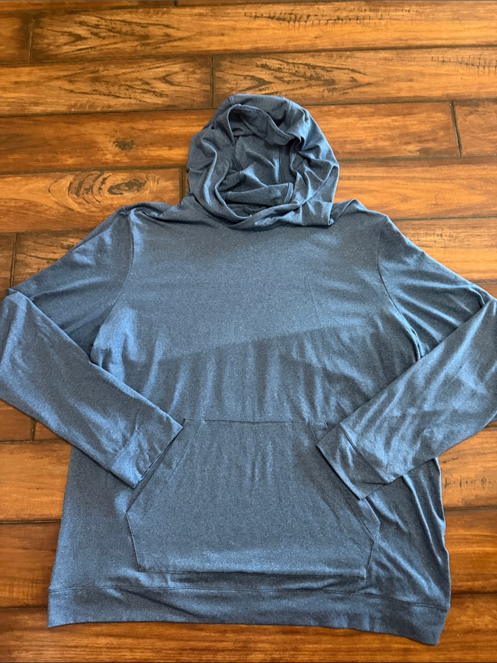 Ideology Like New Women's Lightweight Hooded Pullover Sweatshirt - Blue